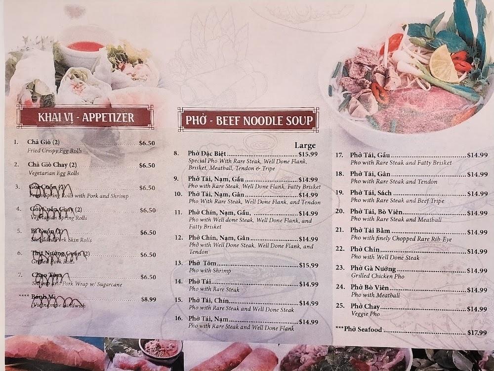 Pho Saigon III Menu image 4